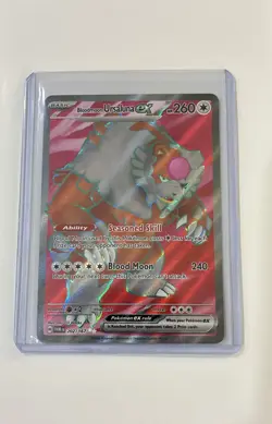 Pokemon Card TCG Bloodmoon Ursaluna ex 202/167 Sv06: Twilight Masquerade Holo NM - Image 2