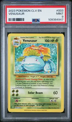 Venusaur 003/034 Trading Card Game Classic Holo - Image 1