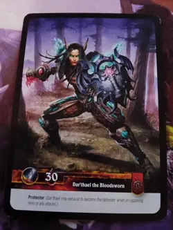WOW TCG - Warrior Deck + Extras - Dar'thael the Bloodsworn - 70 Cards - Image 1