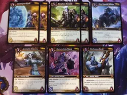 WOW TCG - Warrior Deck + Extras - Dar'thael the Bloodsworn - 70 Cards - Image 5