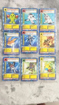 digimon cards 1999 1st edition Holo Graphic Lot Aguamon - Image 5