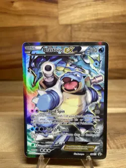 Pokemon 2016 XY Blastoise EX XY122 Promo Holo English Pokemon TCG Card - Image 1