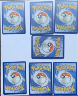 Pokemon TCG Pokemon GO 7-Card V Holo Lot Charizard Lugia Reshiram Alolan Vulpix - Image 2
