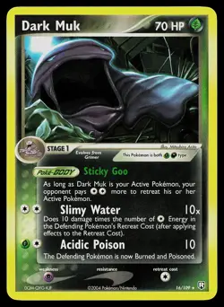 Pokemon Card - Dark Muk Team Rocket Returns 16/109 Rare - Image 1