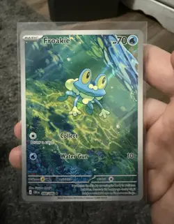 Pokemon TCG Froakie 088/086 Crown Zenith Secret Rare Full Art Holo English - Image 1