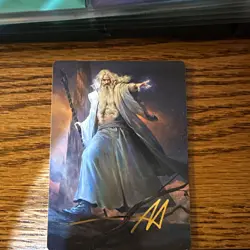 Wizards of the Coast MTG LOTR Art Series Saruman of Many Colors 20/81 EN 2023 - Image 1