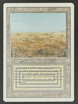 Scrubland Revised Edition Regular Dual Land - Image 1