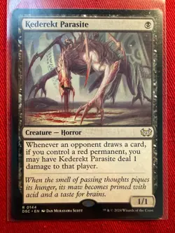 Near Mint - Kederekt Parasite - Commander: Duskmourn: House of Horror (DSC 144) - Image 1