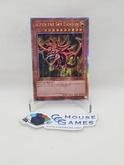 Slifer The Sky Dragon LC01-EN002 Yu-Gi-Oh Quarter Century God Card *CCGHouse* - Image 1