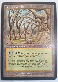 Gaea's Cradle — Urza's Saga (#321/350), 1998. English NrMt Or Better - Image 1