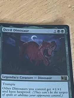 Devil Dinosaur Commander: Marvel Super Heroes Foil. # 0719 Rare - Image 2