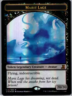 Marit Lage Token - FOIL Mythic - From the Vault V16 016/016 - LP-MP - MTG - Image 1