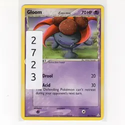Pokemon TCG Gloom 42/110 EX Holon Phantoms Regular Uncommon Card EN-MP 2006 - Image 3