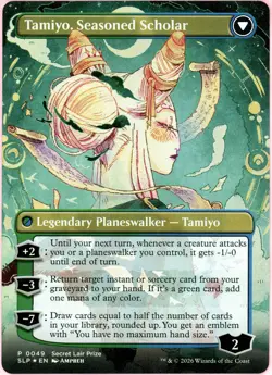 Tamiyo, Inquisitive Student/Seasoned Scholar #49 Secret Lair (2026) Holo NM - Image 1