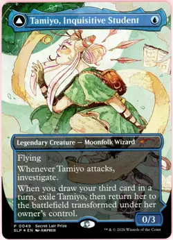 Tamiyo, Inquisitive Student/Seasoned Scholar #49 Secret Lair (2026) Holo NM - Image 2