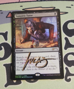 Vampiric Tutor Signed Judge Promos - Image 1