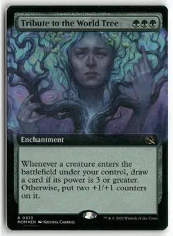 Tribute to the World Tree (Extended Art) 373 March of the Machine MTG Foil LP - Image 1