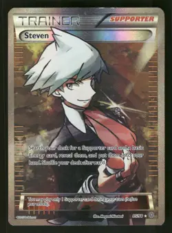 Steven 95/98 Holo Pokemon XY - Ancient Origins - Image 1
