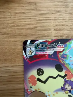 Pokemon Mimikyu VMAX TG17/TG30 Brilliant Stars Trainer Gallery Full Art Holo LP - Image 2