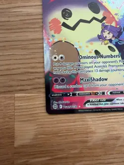 Pokemon Mimikyu VMAX TG17/TG30 Brilliant Stars Trainer Gallery Full Art Holo LP - Image 4
