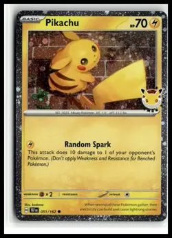 Miscellaneous Cards & Products #051/162 Pikachu (Pokemon Day 2026) - Image 1