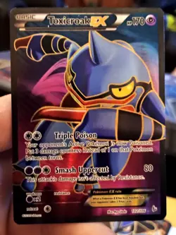 Pokemon Cards Lucario Ex Full Art 107/111 & Toxicroak Ex Full Art 102/106 - Image 4