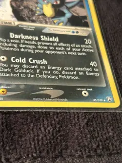 Pokemon Card EX Team Rocket Returns Dark Golduck 35/109 LP - Image 3
