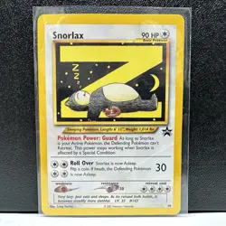The Pokemon Company Snorlax 49/53 Wotc Promo English Regular DAMAGED - Image 1