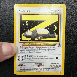 The Pokemon Company Snorlax 49/53 Wotc Promo English Regular DAMAGED - Image 2