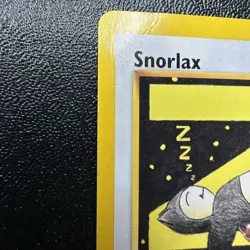 The Pokemon Company Snorlax 49/53 Wotc Promo English Regular DAMAGED - Image 3