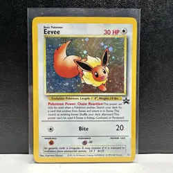 WOTC Pokemon TCG Eevee 11/53 Wotc Promo Holo Promo English Basic 30 HP - Image 1