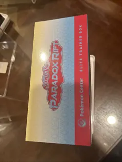 Paradox Rift Elite Trainer Box Roaring Moon ETB Pokemon Center Exclusive Sealed - Image 5