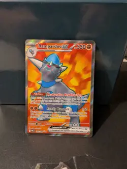 POKEMON TCG Pitch Black 100 Rampardos ex Ultra Rare - Image 1