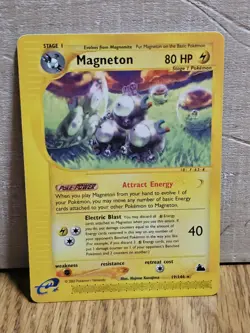 Magneton Skyridge e-Series 19/144 Non-Holo Pokemon Card Rare - Image 1