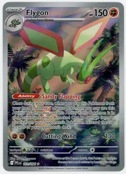 Flygon Phantasmal Flames Illustration Rare 101/94 Pokemon Card - Image 1