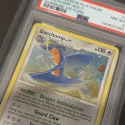 2009 Pokemon TCG Platinum Supreme Victors Garchomp #5/147 Holo PSA 8 - Image 4