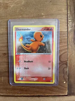 Charmander 58/112 Reverse Holo EX FireRed LeafGreen 2004 Pokemon LP - Image 1