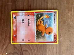 Charmander 58/112 Reverse Holo EX FireRed LeafGreen 2004 Pokemon LP - Image 2