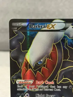 2012 Pokemon Darkrai EX Full Art #107/108 Dark Explorers Holo Ultra Rare - Image 2