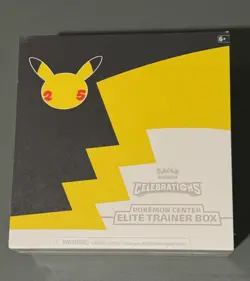 Celebrations 25th Pokemon Center Exclusive Elite Trainer Box (ETB) Sealed - Image 1