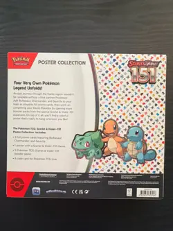 Pokemon TCG Scarlet & Violet 151 Poster Collection Box SEALED! 820650853166 - Image 2