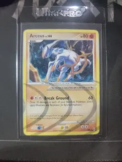Arceus lv. 100 AR8 - Platinum Arceus Holo Rare - Pokemon Card TCG - LP (3) - Image 1