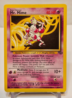 Mr. Mime 22/64 Rare Unlimited Jungle Pokemon 1860 - Image 1