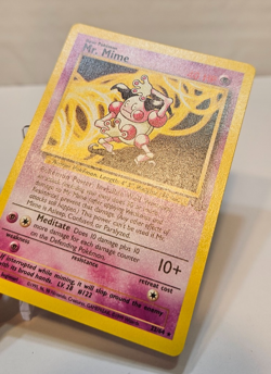 Mr. Mime 22/64 Rare Unlimited Jungle Pokemon 1860 - Image 3