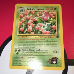 Wizards of the Coast Erika's Ivysaur 41/132 Gym Challenge Uncommon 60HP Eng - Image 1