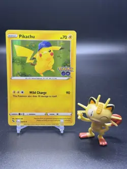 Pikachu 028/078 Pokemon GO Holo - NM - Image 1