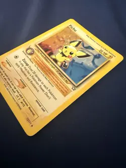 Pokemon TCG Pichu 12/111 Neo Genesis Holo Holo Rare Unlimited English 30 HP - Image 3