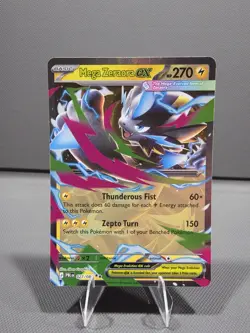 Pokemon Pitch Black Double Rare Mega Zeraora Ex 27/84 English Pack Fresh M NM 3 - Image 1