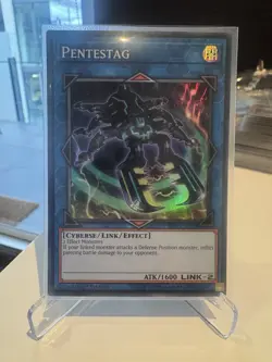 Pentestag YS18-EN042 Super Rare 1st Edition YuGiOh TCG Card - Image 1