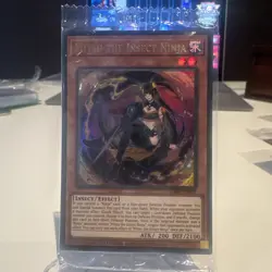 Yu-Gi-Oh! TCG Mitsu the Insect Ninja LART-EN061 Limited Ultra Rare - Image 1